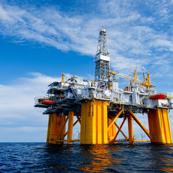 Offshore oil and gas platform