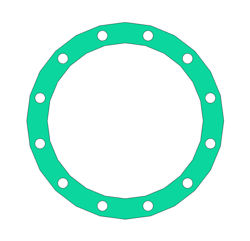 Picture of 1/16" Thick CNA750 Full Face Gasket