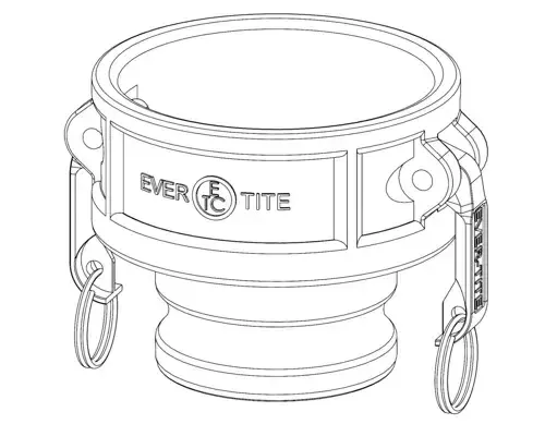 Picture of 2 X 4 316 S/S COUPLER/ADAPTER