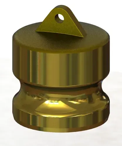Picture of 2" DUST PLUG BRASS TOUGH-TITE