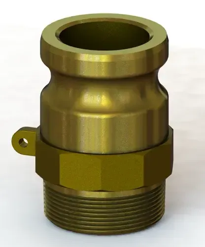 Picture of 2" PART F BRASS TOUGH-TITE
