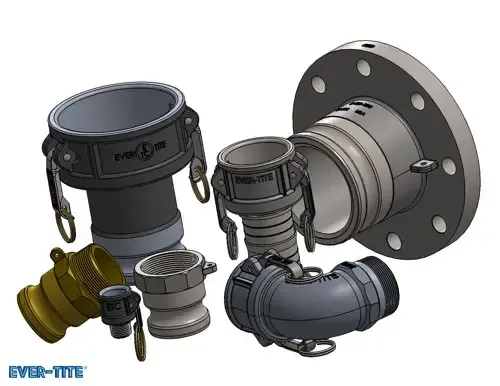 Picture of *4 PART C SWIVEL COUPLER 316 S/S ETC