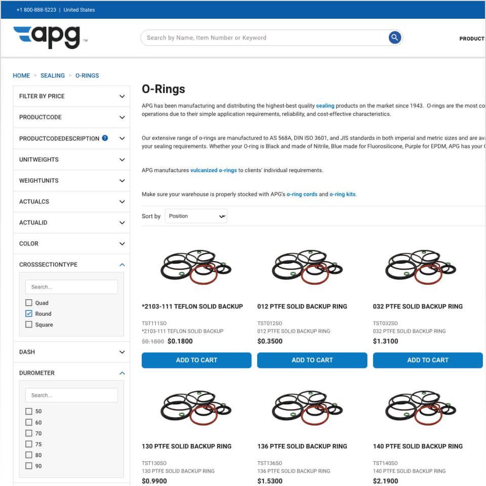 O-Ring Configurator Tool